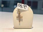 Gouden Hanger | Kruis | Zirkonia | 14K | 1.80 Gram | Goud, Sieraden, Tassen en Uiterlijk, Kettinghangers, Ophalen of Verzenden