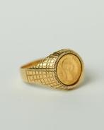Vintage & antieke ringen en bedeltjes 9k 10k 14k 18k, Ophalen of Verzenden, Zo goed als nieuw, Goud