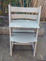 Stokke trip trap, grijs. Veel plezier van gehad!, Ophalen, Gebruikt, Meegroeistoel
