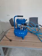 Compressor silent blue SB50/15L elektrisch, Doe-het-zelf en Verbouw, Compressors, Olievrij, 6 tot 10 bar, Zo goed als nieuw, 25 tot 100 liter