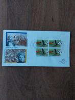 Envelop afwijkend E 177 blokje met 4 postzegels 45 cent., Postzegels en Munten, Postzegels | Eerstedagenveloppen, Nederland, Ophalen of Verzenden