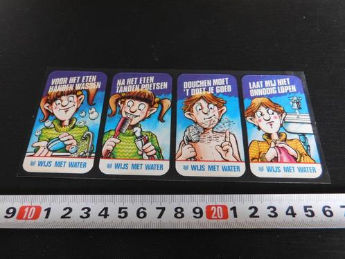 sticker strip Wees wijs met water MPN3157*, Verzamelen, Stickers, Zo goed als nieuw, Bedrijf of Vereniging, Ophalen