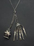 Antieke Chatelaine, oorsprong Indonesië, Ophalen of Verzenden, Overige materialen, Overige typen