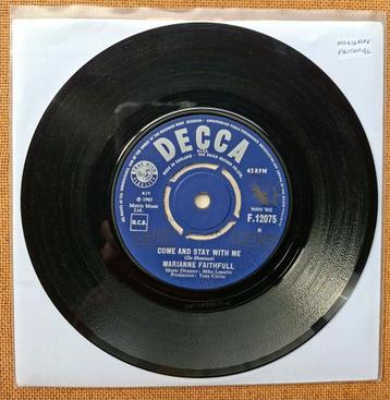 Faithfull, Marianne  - Come and stay with me - is TOP  beschikbaar voor biedingen