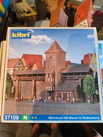 Wehrturm mit Mauer Kibri N spoor trein 1:160 beschikbaar voor biedingen