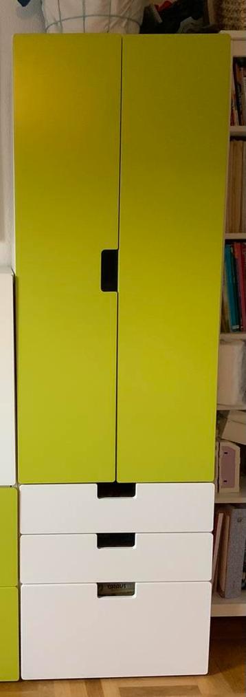 ZGAN!!! IKEA STUVA kast - wit/groen!!! beschikbaar voor biedingen