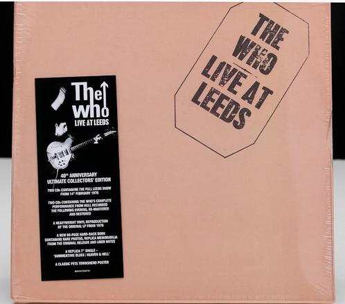 The Who Live at Leeds 40th anniversary deluxe boxset NIEUW!, Cd's en Dvd's, Cd's | Pop, Nieuw in verpakking, 2000 tot heden, Boxset