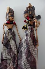 2 Wajangpoppen, Antiek en Kunst, Ophalen of Verzenden