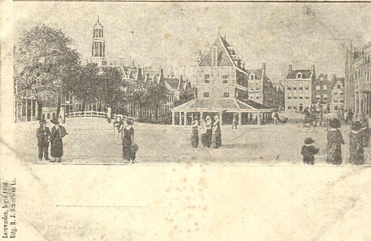 Leeuwarden, begin 1800 - ongelopen, Verzamelen, Ansichtkaarten | Nederland, Ongelopen, Noord-Brabant, 1920 tot 1940, Ophalen of Verzenden