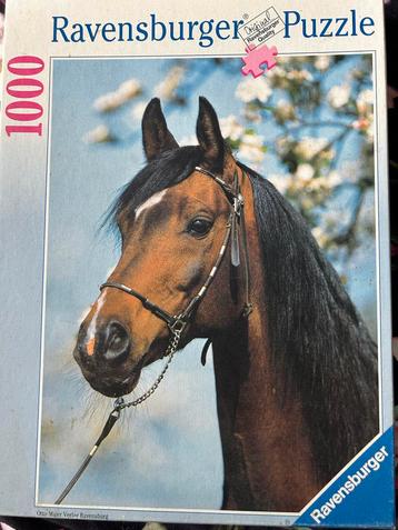 Ravensburger Puzzel - Paard - 1000 stukjes beschikbaar voor biedingen