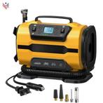 Draagbare Luchtcompressor Auto/brommer/fiets in 1, Niet ingevuld, Verzenden, Niet ingevuld, Nieuw