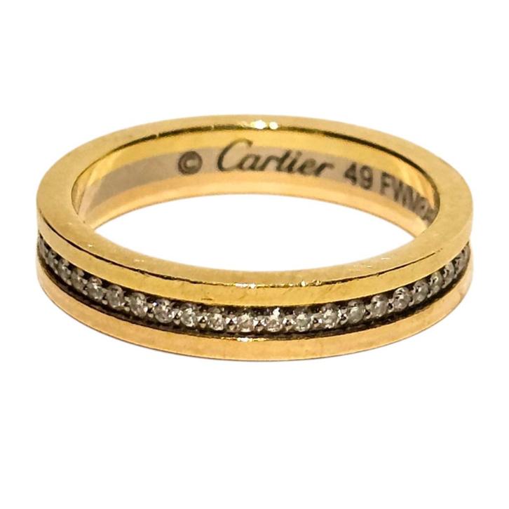 Cartier Vendome Ring 49 Diamond, Sieraden, Tassen en Uiterlijk, Ringen, Gebruikt