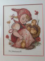 Prachtige Hummel borduurwerken - 46x40 cm, Ophalen of Verzenden, Zo goed als nieuw, Handborduren, Overige typen