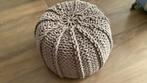 Leuke gebreide poef., Ophalen, Gebruikt, Rond, Minder dan 50 cm