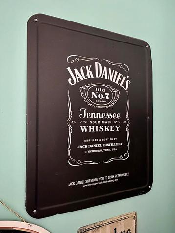 Reclamebord whisky Jack Daniels