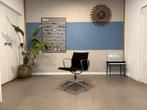 Vitra | Eames | EA 108 | Zwart Hopsak – Chroom | 1x, Huis en Inrichting, Stoelen, Vitra, Zwart, Ophalen of Verzenden, Zo goed als nieuw
