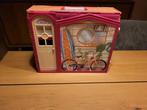 Vintage barbie dreamhouse koffer huis, Ophalen of Verzenden, Zo goed als nieuw, Poppenhuis