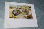 poster MG K3 Magnette 1933 audi VW Porsche, Verzamelen, Ophalen of Verzenden, Zo goed als nieuw, Auto's