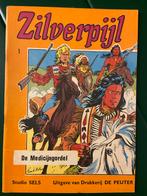 Zilverpijl 1 - De Medicijngordel - Frank Sels, Boeken, Eén stripboek, Ophalen of Verzenden, Gelezen