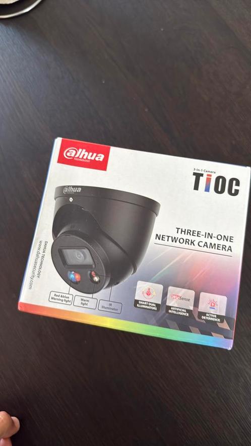 Dahua TIOC 8MP black - camera, Audio, Tv en Foto, Videobewaking, Zo goed als nieuw, Ophalen of Verzenden