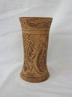 Korond - Zeldzame antieke vaas - gekerfd (16-117), Antiek en Kunst, Antiek | Keramiek en Aardewerk, Ophalen