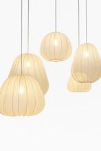 Set van 5 Bolia Balloon hanglampen – 3 Bell & 2 Drop, Huis en Inrichting, Ophalen, 50 tot 75 cm, Scandinavisch, Zo goed als nieuw