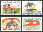 Nederland NVPH nr 1103/6 gestempeld Kinderpostzegels 1976, Postzegels en Munten, Postzegels | Nederland, Na 1940, Verzenden, Gestempeld