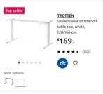 Trotten bureau stand, Ophalen, In hoogte verstelbaar, Nieuw