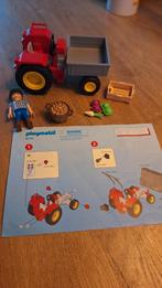 Playmobil Tractor met laadbak 6131, Ophalen of Verzenden, Zo goed als nieuw