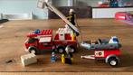 Lego City Brandweerwagens 7239 en 7241, Ophalen of Verzenden, Gebruikt, Complete set, Lego