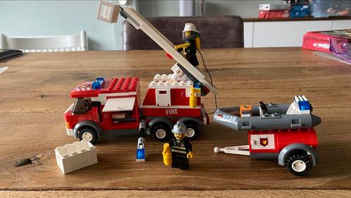 Lego City Brandweerwagens 7239 en 7241, Kinderen en Baby's, Speelgoed | Duplo en Lego, Gebruikt, Lego, Complete set, Ophalen of Verzenden