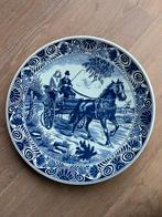 Delfts blauw wandbord Chemkefa 1839, Antiek en Kunst, Ophalen of Verzenden