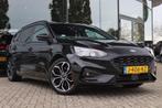 FORD FOCUS WAGON 1.5 ECOBOOST ST LINE X BUSINESS AUT. | ADAP, Euro 6, Leder en Stof, Zwart, Origineel Nederlands