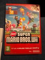 Super Mario Bros. Wii - Nintendo Wii, Spelcomputers en Games, Games | Nintendo Wii, Gebruikt, Eén computer, Ophalen of Verzenden