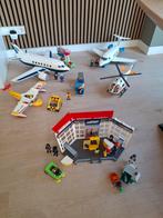 Playmobil vliegveld met vliegtuigen en helicopter, Kinderen en Baby's, Speelgoed | Playmobil, Ophalen of Verzenden, Zo goed als nieuw