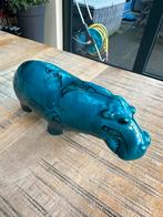 Egyptisch Hippo Beeld - Decoratief, Verzamelen, Ophalen of Verzenden, Gebruikt, Dier