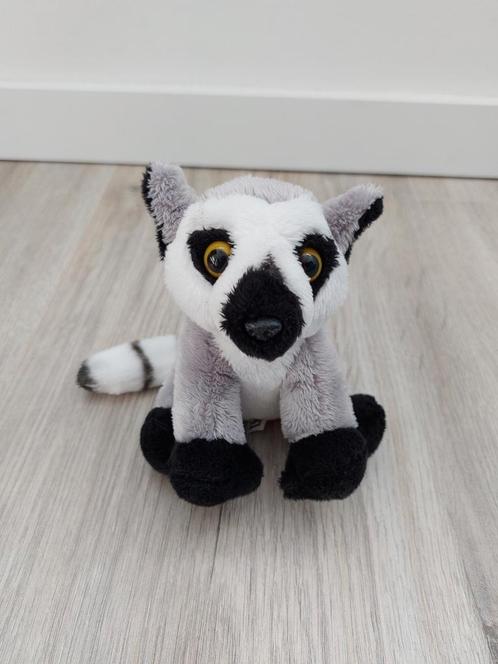 Knuffel burgers zoo aap ringstaartmaki K8662, Kinderen en Baby's, Speelgoed | Knuffels en Pluche, Zo goed als nieuw, Beer, Ophalen of Verzenden