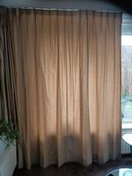 Gordijnen zandkleur gevoerd. Mooie kwaliteit!, Huis en Inrichting, Stoffering | Gordijnen en Lamellen, Ophalen, Zo goed als nieuw