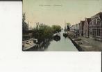 Kwintsheul Lange Watering met punter 12-3-1912, Ophalen of Verzenden, Voor 1920, Gelopen, Zuid-Holland