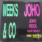 12" Maxisingel Weeks & Co -  Rock Your World (1990 Remix), Ophalen of Verzenden, Gebruikt, 12 inch, Disco