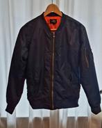Asstseries Bomberjack donker blauw maat L, Kleding | Heren, Ophalen of Verzenden, Zo goed als nieuw, Blauw