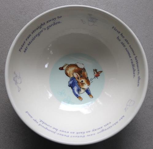 Wedgwood Peter Rabbit kom - Kavel B, Verzamelen, Porselein, Kristal en Bestek, Nieuw, Bord of Schaal, Porselein, Ophalen