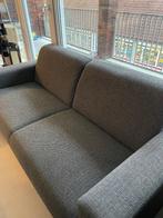 Donker grijze bank, Ophalen, 150 tot 200 cm, Tweepersoons, 75 tot 100 cm