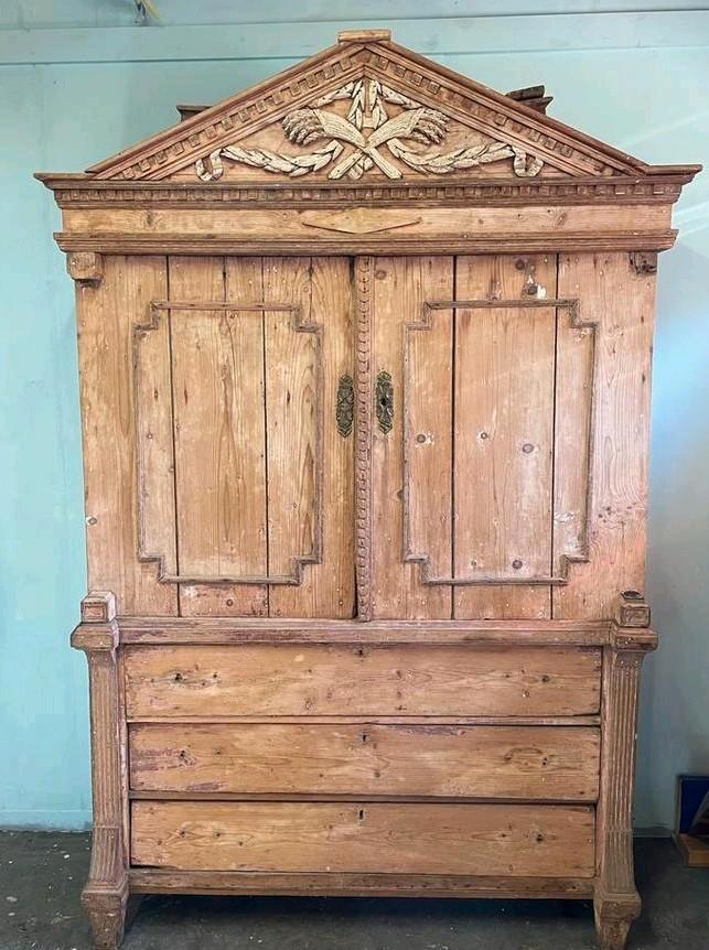 Oud West-Friese Kast (1750-1800) - Restauratieproject, Antiek en Kunst, Antiek | Meubels | Kasten, Ophalen