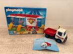 Playmobil circus auto met aanhanger en leeuwen 4232 + 7399, Ophalen of Verzenden, Zo goed als nieuw, Complete set