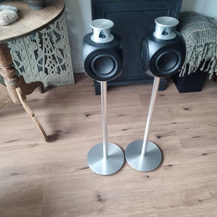 Bang en olufsen Beolab 3 MK2 met muurbeugels of...., Audio, Tv en Foto, Luidsprekers, Zo goed als nieuw, Front, Rear of Stereo speakers