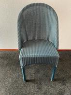 Stoel, Huis en Inrichting, Stoelen, Ophalen, Blauw, Vintage, Riet of Rotan