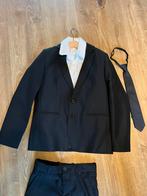 Smoking kids jongen met blouse en das, Kleding | Heren, Kostuums en Colberts, Zwart, Overige maten, Ophalen of Verzenden, Zo goed als nieuw