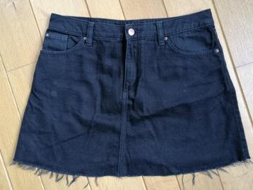 H&M DIVIDED spijker rokje zwart maat 38 beschikbaar voor biedingen