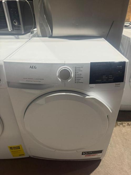 AEG Condensdroger schoon garantie jong bezorging , Witgoed en Apparatuur, Wasdrogers, Zo goed als nieuw, Condens, Voorlader, 6 tot 8 kg
